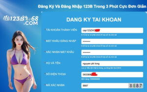 Đăng Ký Và Đăng Nhập 123B Trong 3 Phút Cực Đơn Giản 