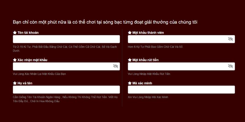 Mở tài khoản cá cược cực dễ chỉ với 3 bước