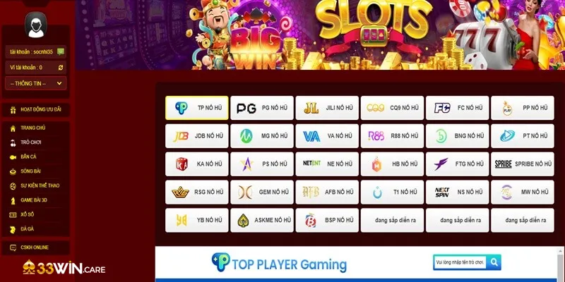 Giao diện cá cược được bố trí chỉn chu, logic cho người dùng