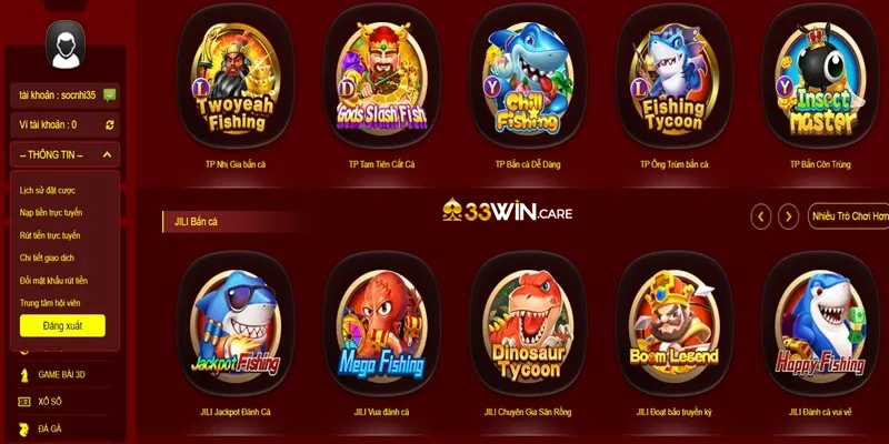 Một số thông tin cơ bản về thương hiệu cá cược 33Win đường cá cược số 1 Châu Á