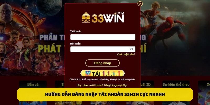 33WIN | Trang Chủ Chính Thức – Link Đăng Nhập Mới Nhất 33WIN 62 Hướng dẫn đăng nhập tài khoản cực nhanh
