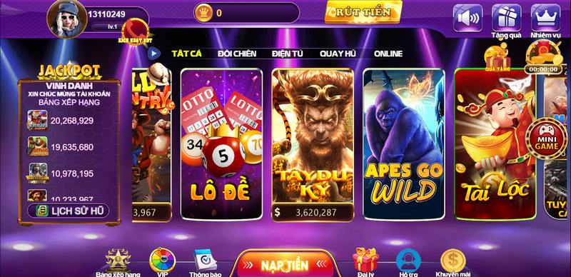 Một số nâng cấp trong phiên bản mới của 68 Game Bai