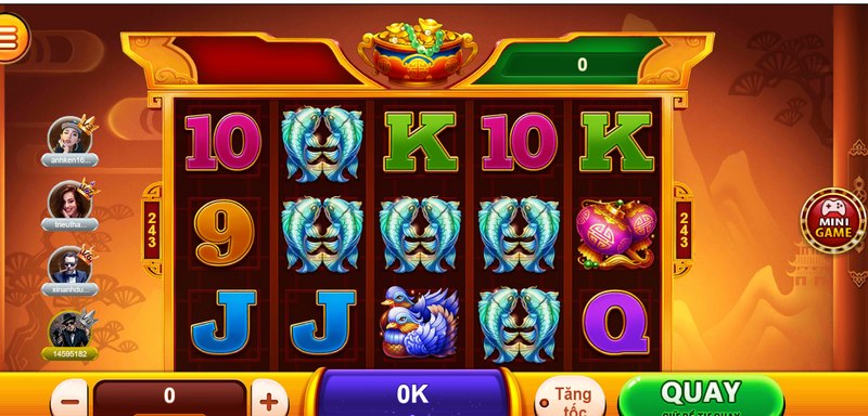 Tài lộc cũng là trò chơi quay hũ rất phổ biến ở 68 game bài