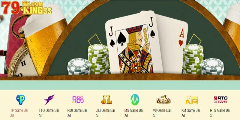 Game bài sở hữu không gian giải trí ấn tượng từ bàn chơi công nghệ cao