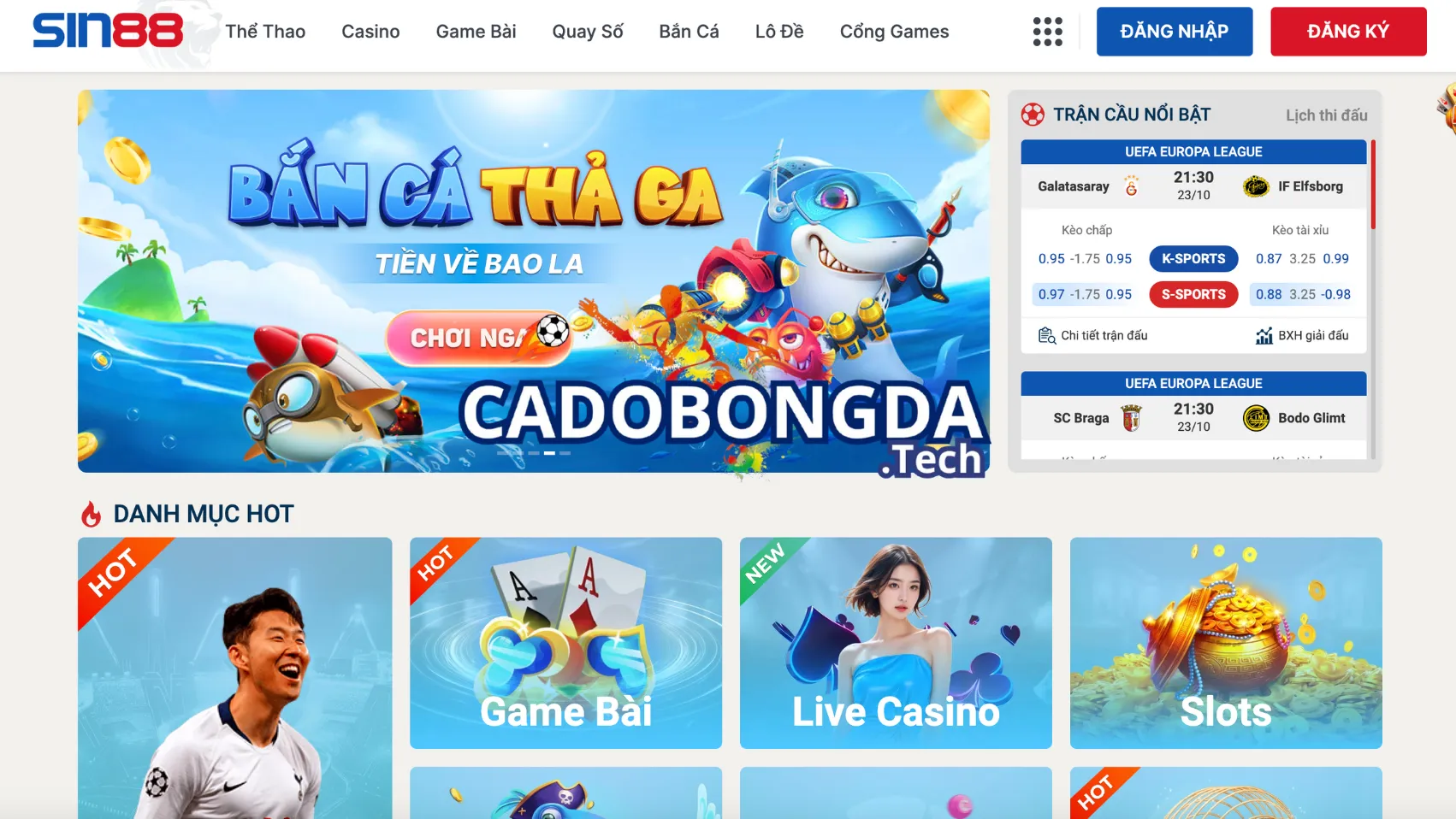 Trang cá cược bóng đá uy tín đến từ Singapo với đa dạng tỷ lệ kèo cược Trang cá cược bóng đá uy tín đến từ Singapo với đa dạng tỷ lệ kèo cược