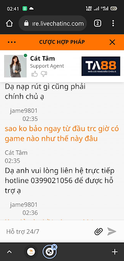 nạp tiền không chính chủ ta88 khóa tài khoản