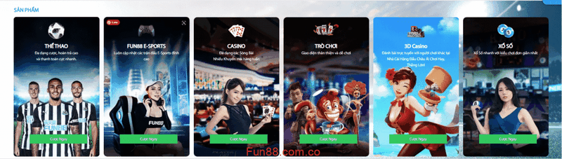 Một số trò chơi phổ biến tại nhà cái Fun88 khiến người chơi thích thú Một số trò chơi phổ biến tại nhà cái Fun88 khiến người chơi thích thú
