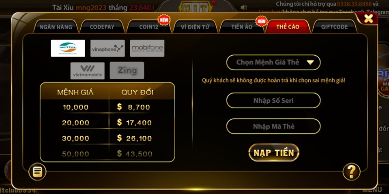 Các bước nạp tiền vào tài khoản nhanh chóng, an toàn cho tân thủ