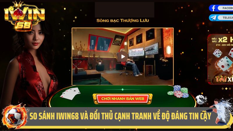 So sánh iWin68 và đối thủ cạnh tranh về độ đáng tin cậy