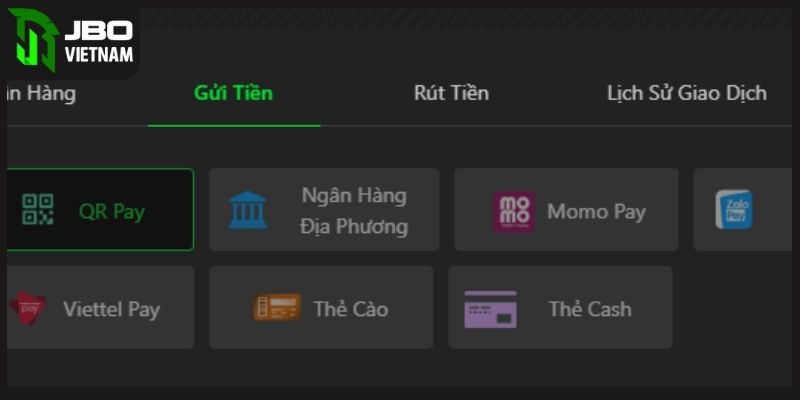 Thanh toán giao dịch nạp rút tiền linh hoạt, an toàn