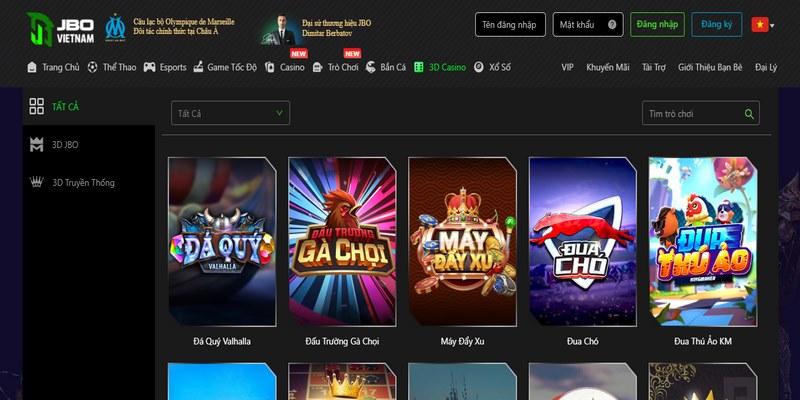 Giới thiệu về nhà cái online JBO