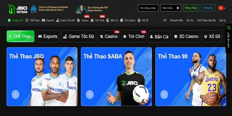 Thiết kế trang cá cược online hiện đại