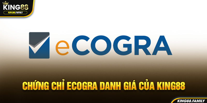 King88 - KING88.COM Nền Tảng Giải Trí Trực Tuyến Hàng Đầu Chứng chỉ eCOGRA danh giá tạo nên sự uy tín của King88
