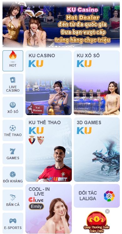 KU CASINO ✔️ Kucasino ⭐️ Nhà Cái Casino Online Uy Tín Số 1 1 banner5 1