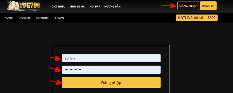 lvg788 đăng nhập lvs788 đăng nhập