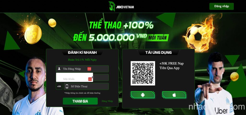JBO - “Thiên đường” cá cược tại châu Á