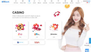 Giới thiệu sảnh chơi casino tại nhà cacsi 8xbet