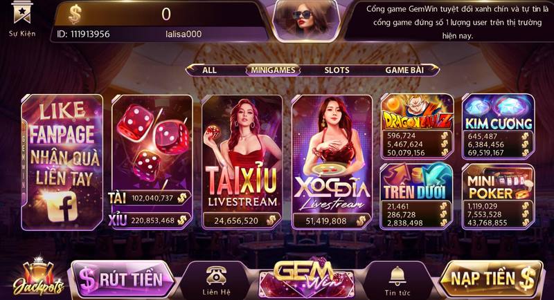 Không khó để người chơi có thể kiểm tra các giao dịch tại cổng game