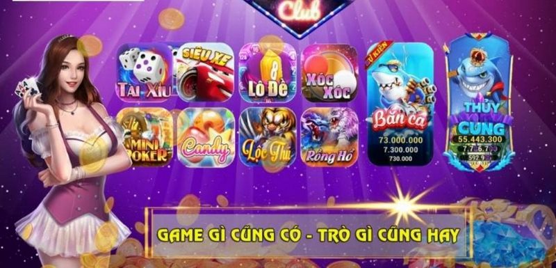 Cổng game mang đến nhiều trò chơi giải trí hấp dẫn