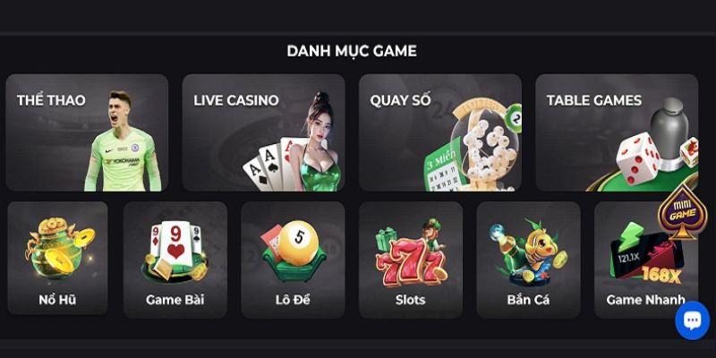 Kho sản phẩm game chất lượng của QQ88