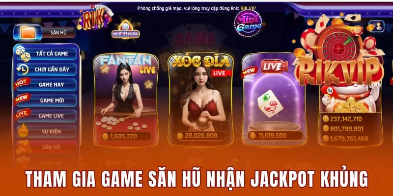 Rikvip Insure - Cổng Game Cá Cược Đổi Thưởng Số #1 Tại Việt Nam 5 Tham gia game săn hũ nhận ngay Jackpot khủng