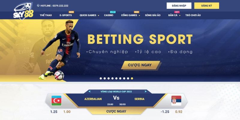 Sky88 | Link truy cập sky88 + 99USDT | Đăng nhập uy tín 23 Khái quát đôi nét về nền tảng cá cược Sky88