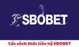 Cách liên hệ Sbobet
