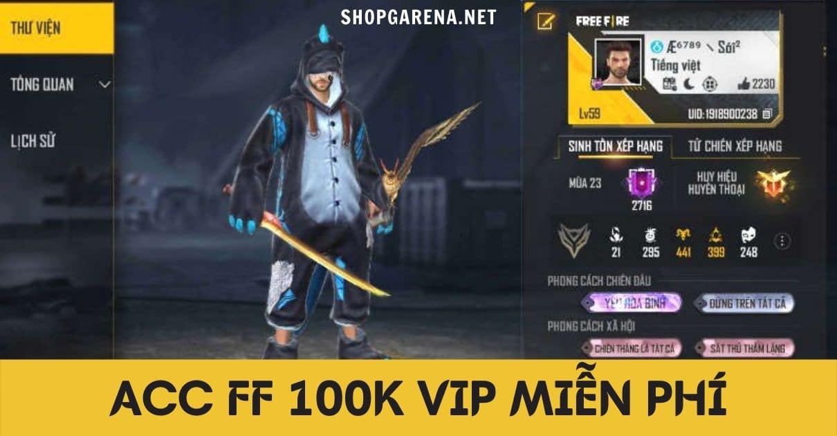 Acc FF Giá Rẻ