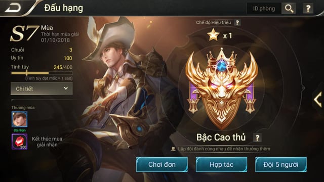 Ảnh Acc Lq Vip pro