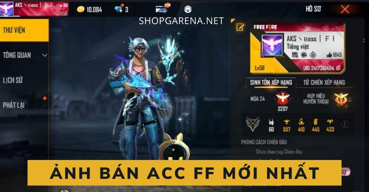 Anh Ban Acc FF Moi Nhat