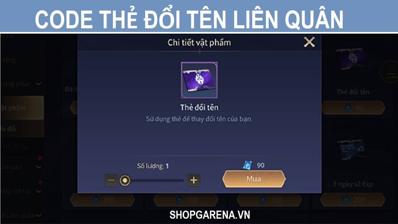 Code The Doi Ten Lien Quan