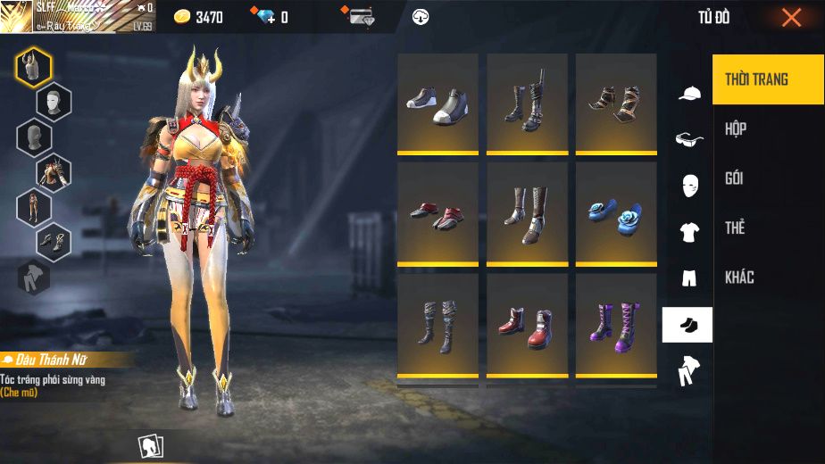Hình Acc FF Giàu Con Gái vip nhất