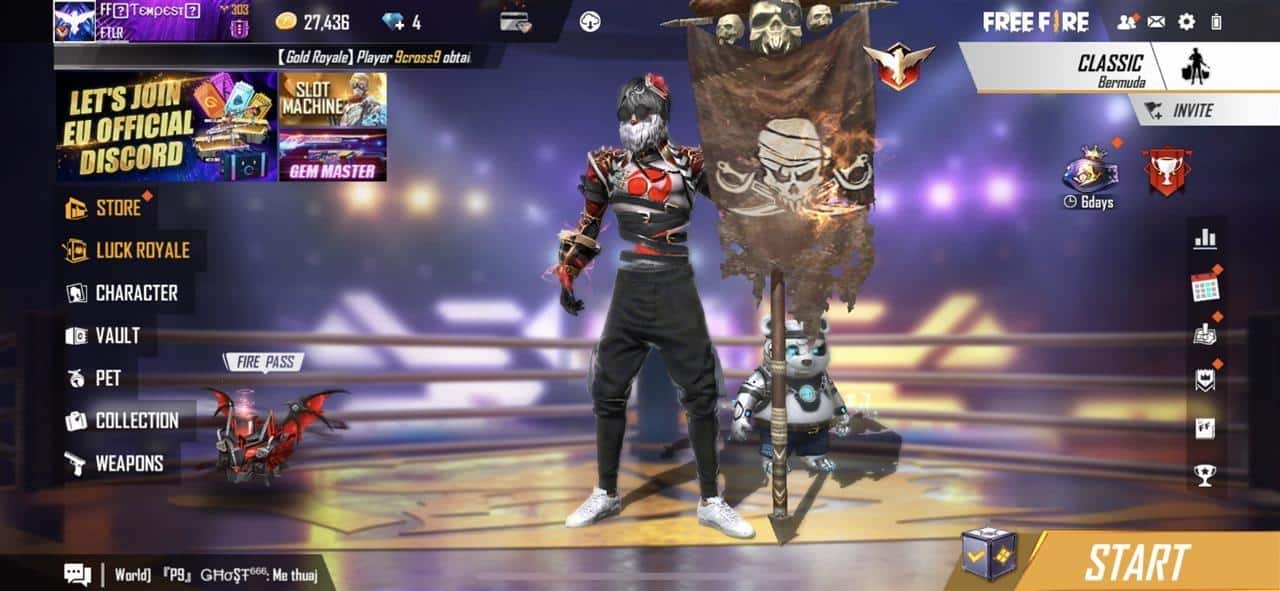 Hình Acc FF Xịn cực ngon lành