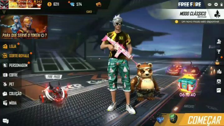 Hình Acc Free Fire Nghèo bá đạo