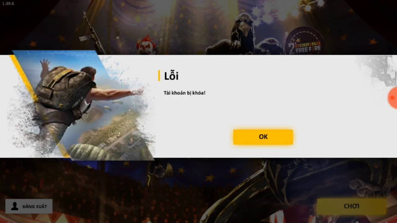 Hình Ảnh Bị Khóa Acc FF