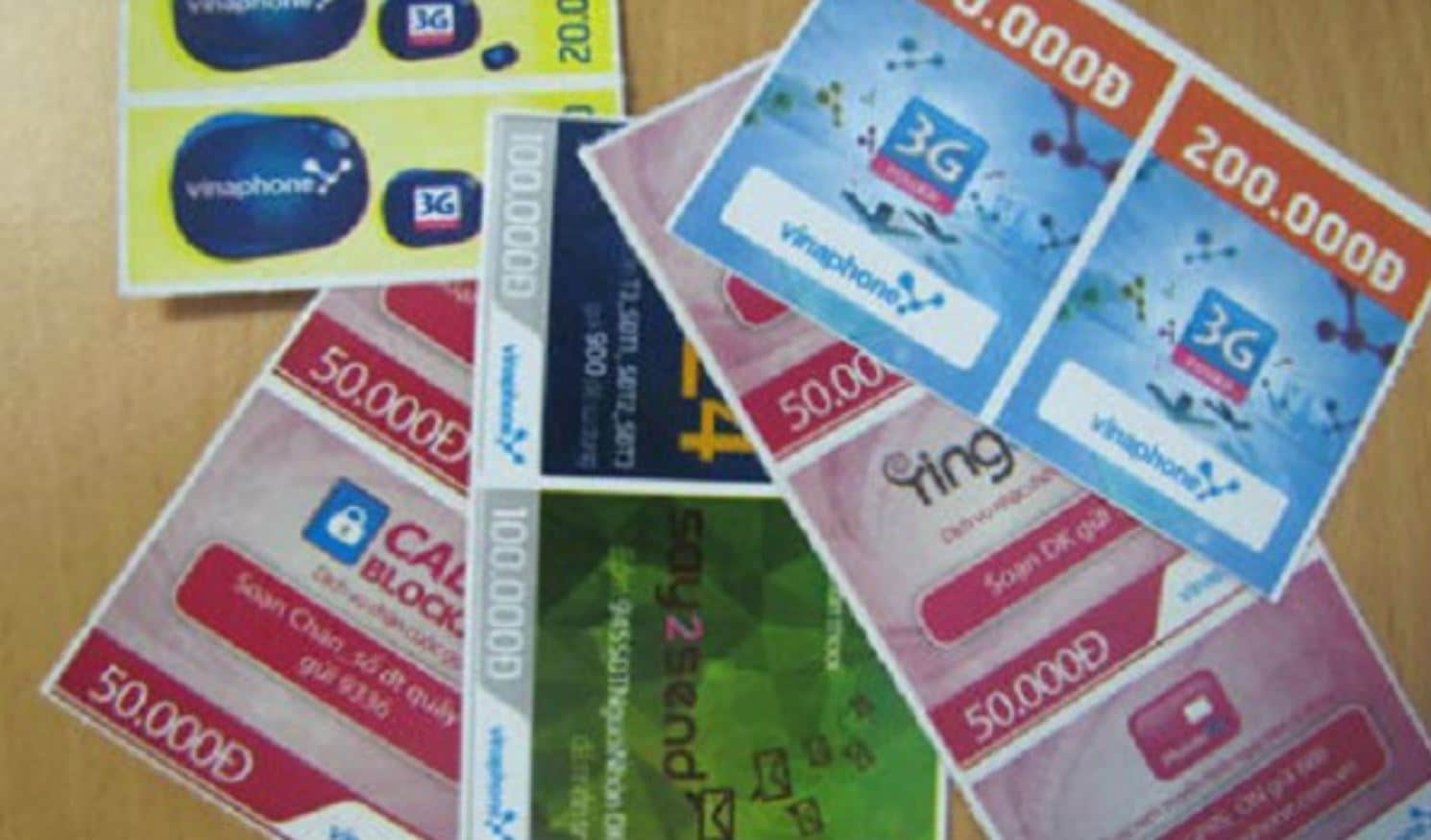Hình Ảnh Card Vina 200k mới