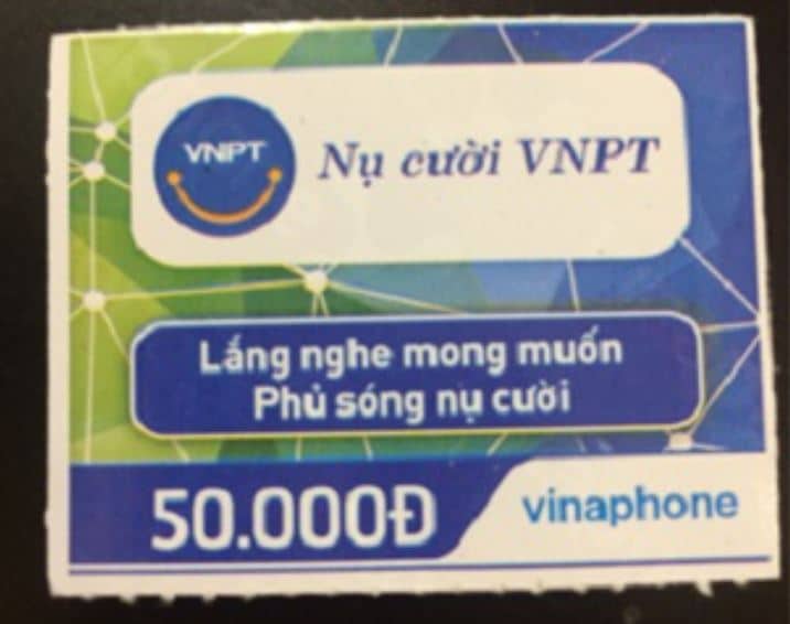 Hình Ảnh Card Vina 50k mới