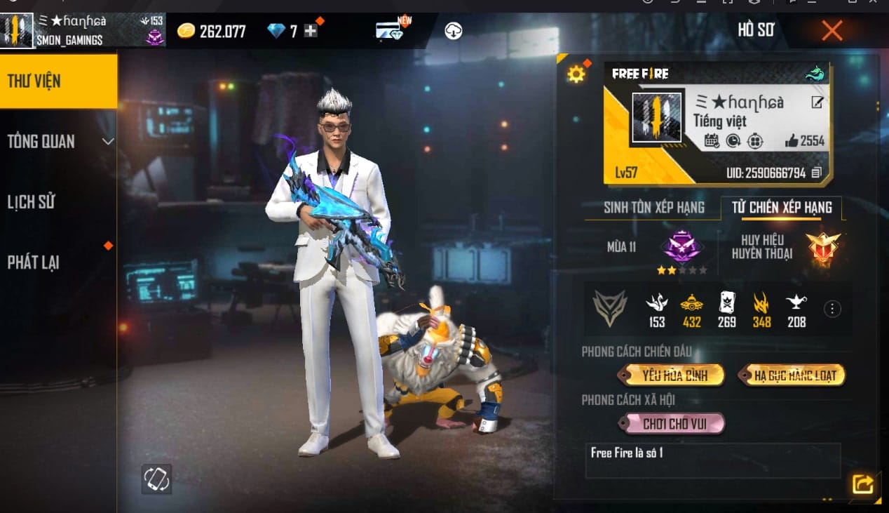 Hình Mua Bán Acc FF vip nhất