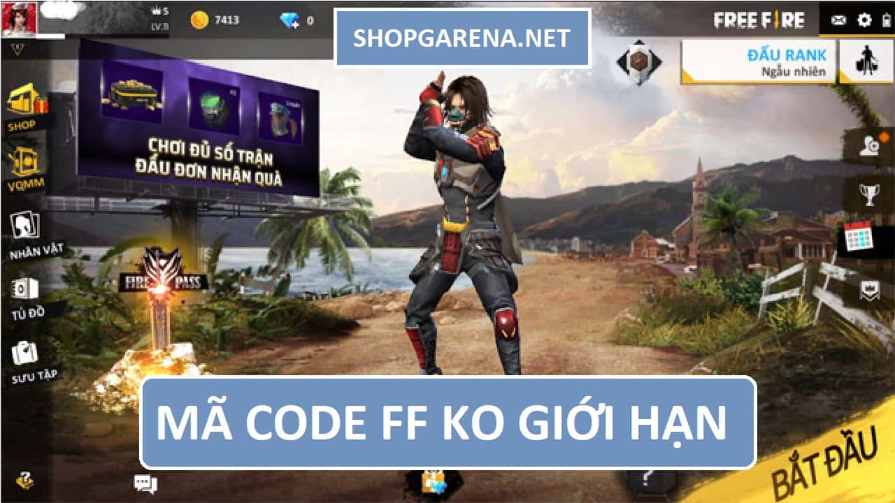 Ma Code FF Ko Gioi Han
