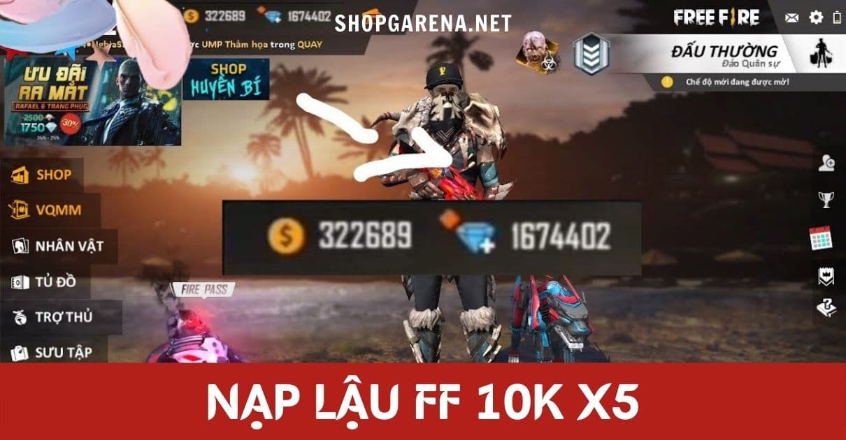 Cách Nạp Quân Huy Miễn Phí