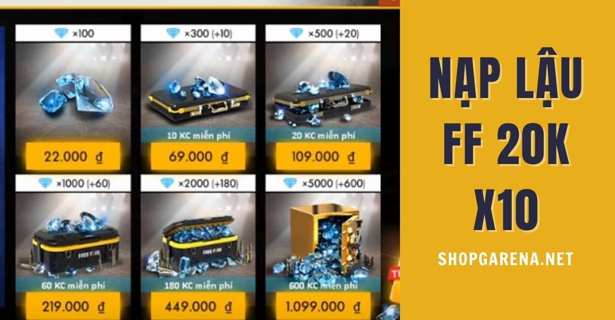Shop Nạp Kim Cương Uy Tín