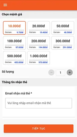 Nạp Sò Bằng Momo