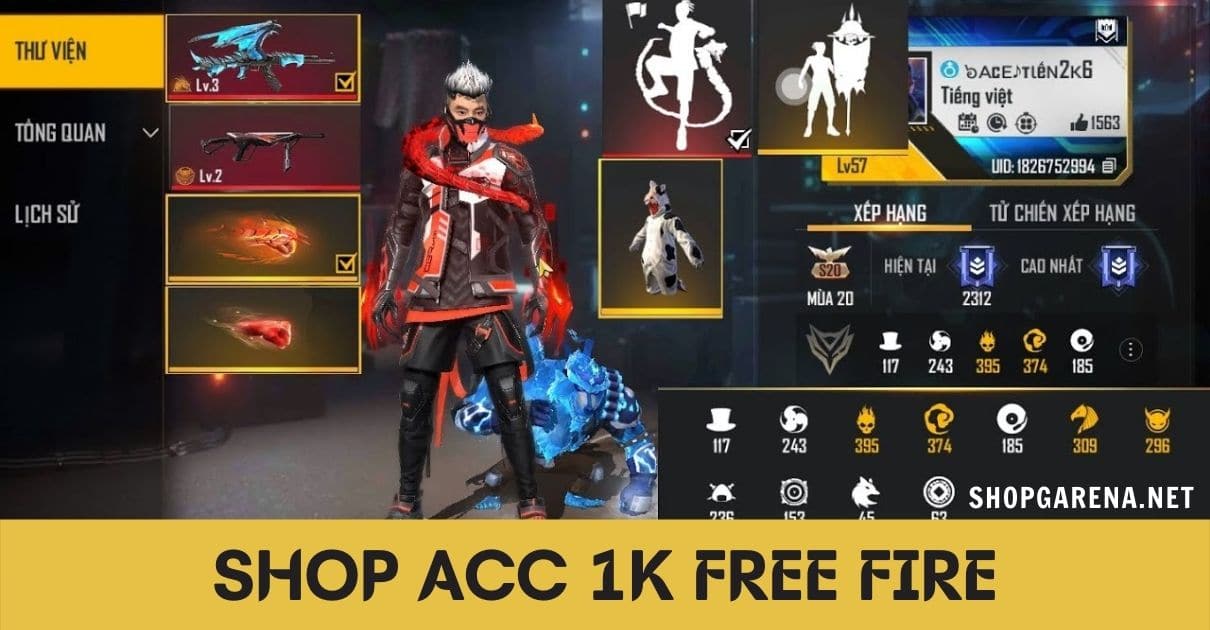 Shop Acc 1k Free Fire