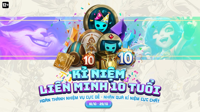 Sinh Nhật Liên Minh 10 Tuổi