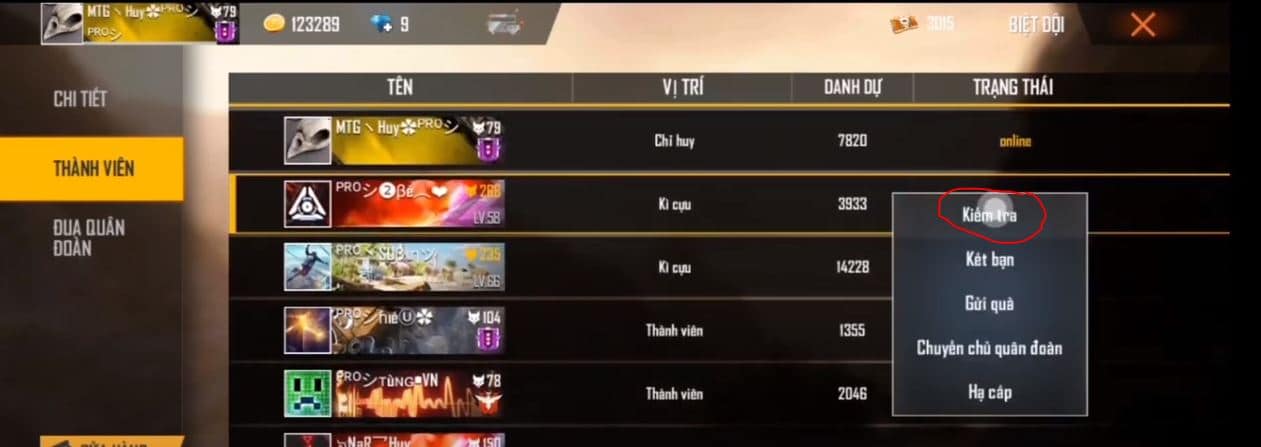 Cách Vào Nick Free Fire Bằng ID