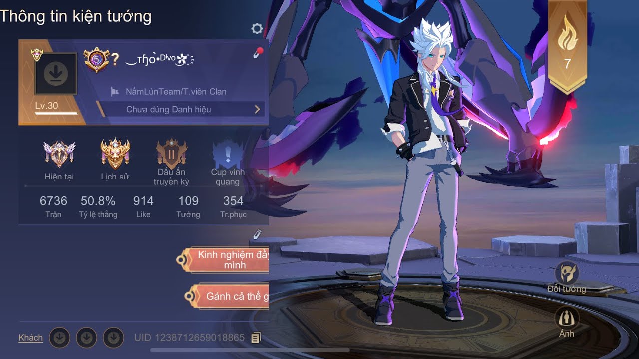 ảnh acc liên quân vip
