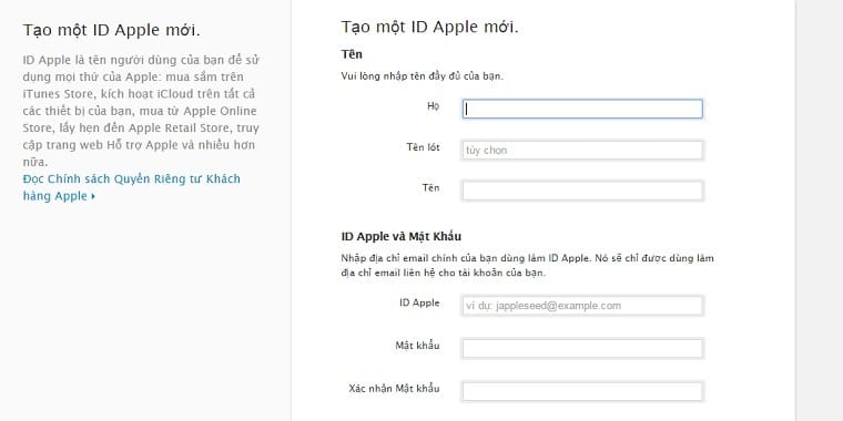 Cách Tạo Tài Khoản Icloud Miễn PhíCách Tạo Tài Khoản Icloud Miễn Phí