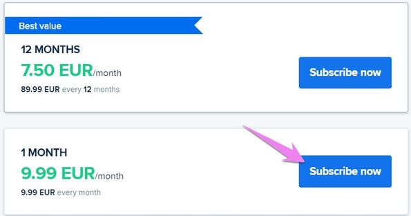 Cách đăng ký tài khoản Freepik Premium để tài file đồ họa miễn phí 42 Chọn gói mà bạn muốn mua