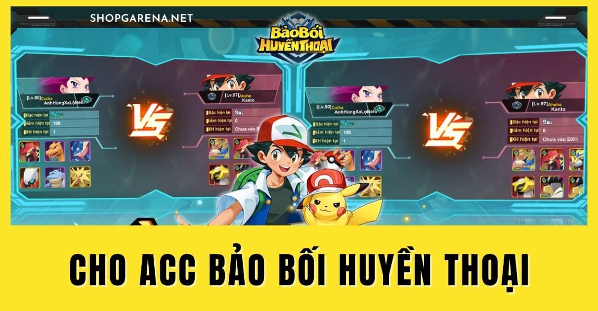 Cho Acc Bao Boi Huyen Thoai