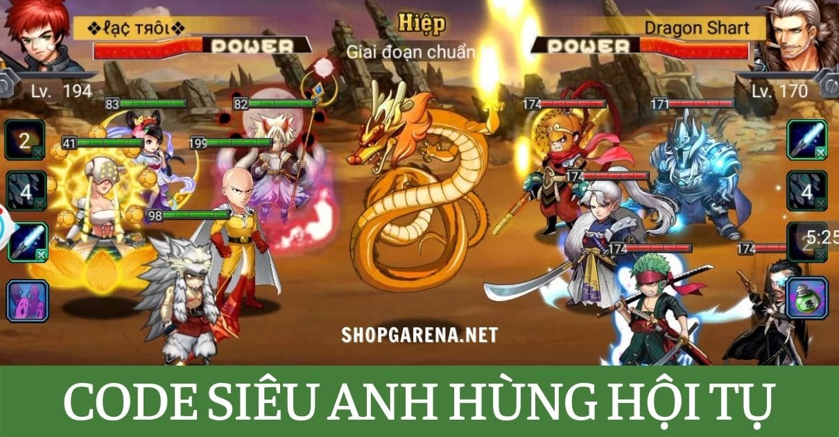 Code Sieu Anh Hung Hoi Tu
